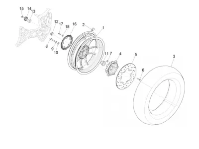 Rear wheel