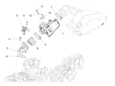 Throttle housing
