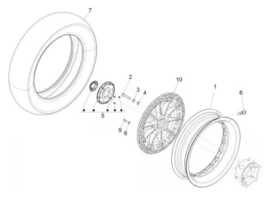 Front wheel