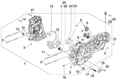 Engine casing