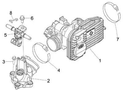 Throttle housing