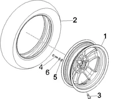 Front wheel