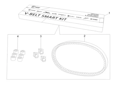 Kit V-Belt Smart