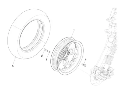 Front wheel