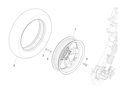 Front wheel