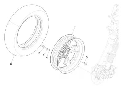 Front wheel