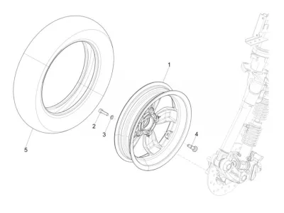 Front wheel