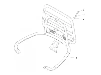 Rear rack