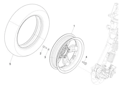 Front wheel