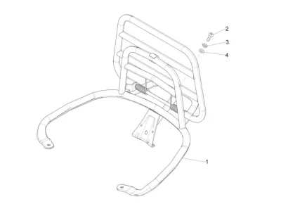 Rear rack