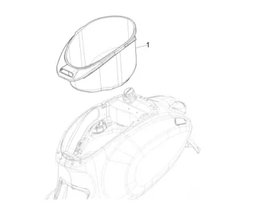 Compartiment pour casque