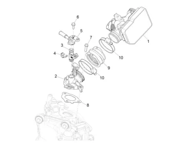 Throttle housing