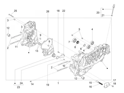 Engine casing