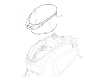 Compartiment pour casque