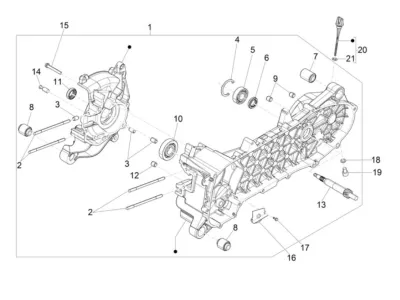 Engine casing