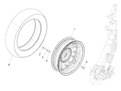 Front wheel