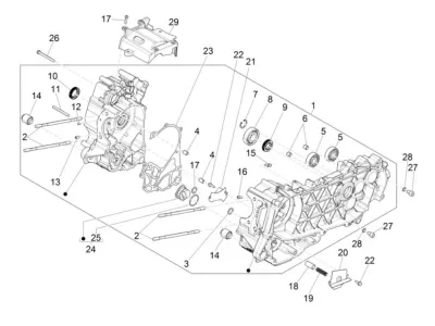 Engine casing
