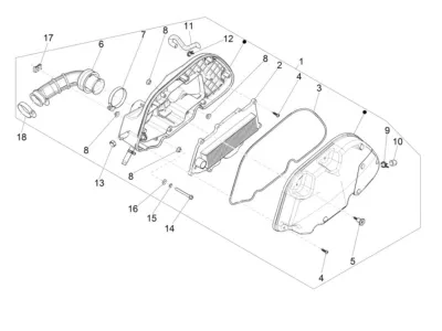 Air intake filter