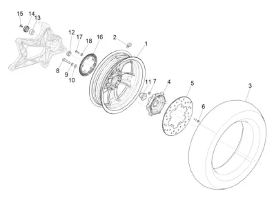 Rear wheel