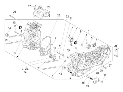 Engine casing