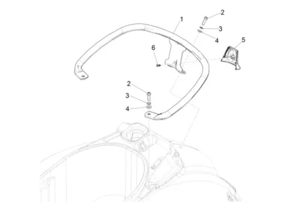 Rear rack