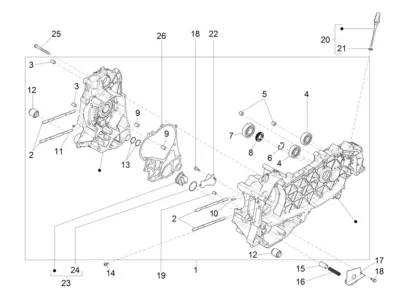 Engine casing