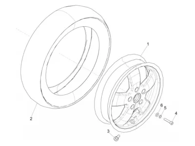 Roue avant