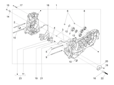 Engine casing