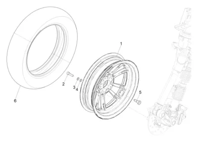 Front wheel