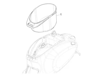 Compartiment pour casque