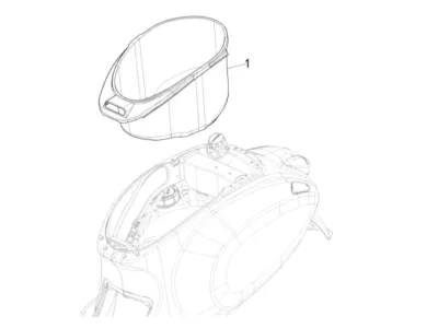 Compartiment pour casque