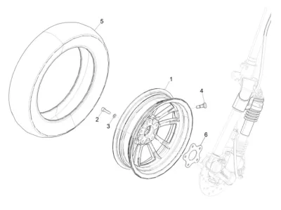 Front wheel