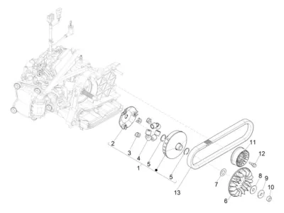 Variabel Riemenpulley