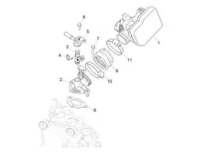 Throttle housing