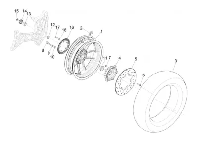 Rear wheel