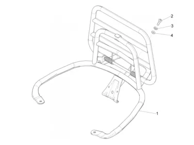 Rear rack