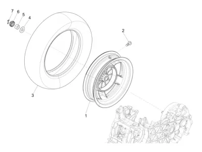 Rear wheel