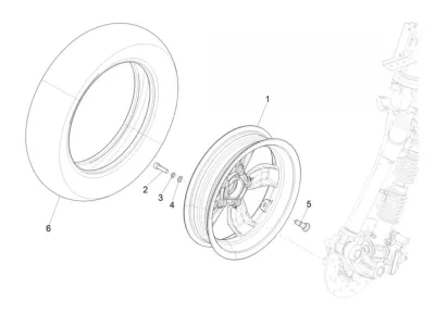 Front wheel