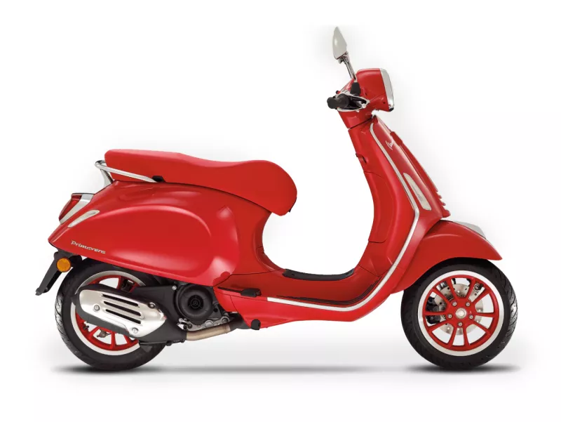 Vespa Primavera 50 IGET (4-tiempos, 2023, ZAPCD0101) Red