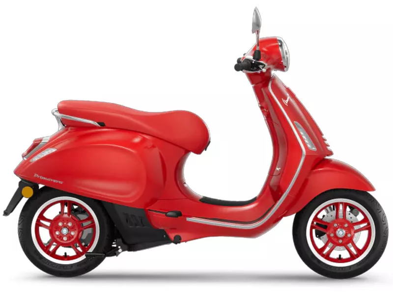 Vespa Primavera Elettrica Red (2024, ZAPC) 45km/h