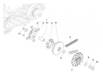Variabel Riemenpulley