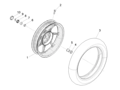 Rear wheel