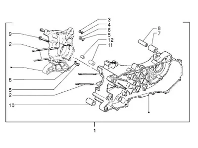 Carcasa de motor