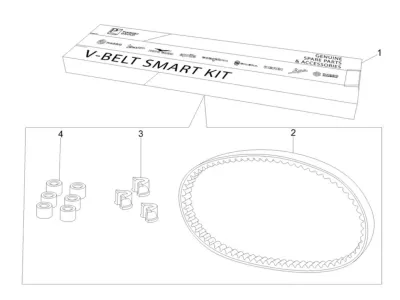 Kit V-Belt Smart