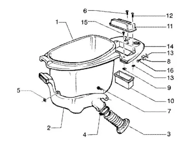Compartiment pour casque