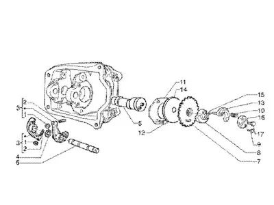 Fixation bras oscillant