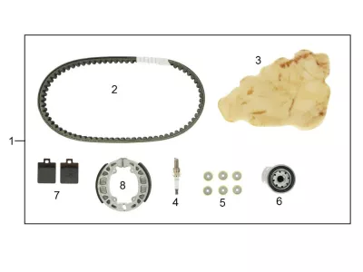 Kit di ispezione completo