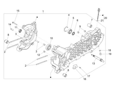 Engine casing