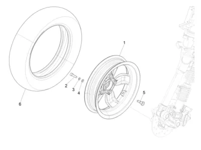 Front wheel