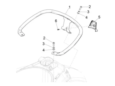 Rear rack